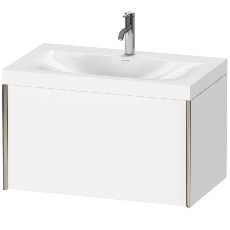 Furniture washbasin c-bonded with vanity wall mounted, XV4610OB118C