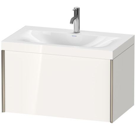 Furniture washbasin c-bonded with vanity wall mounted, XV4610OB122C