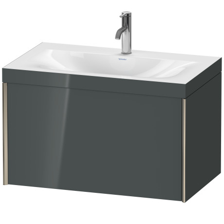 Furniture washbasin c-bonded with vanity wall mounted, XV4610OB138C