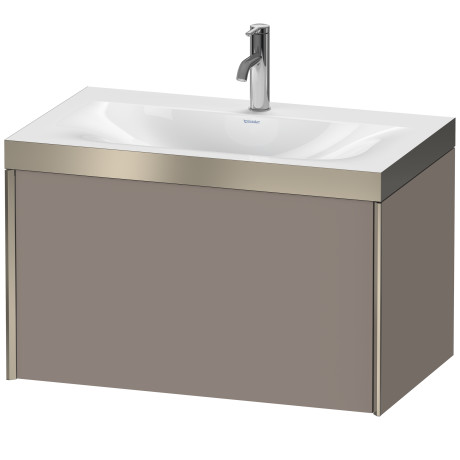 Furniture washbasin c-bonded with vanity wall mounted, XV4610OB143P