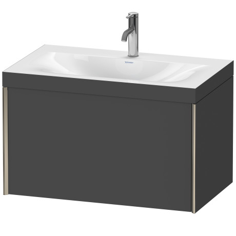 Furniture washbasin c-bonded with vanity wall mounted, XV4610OB149C
