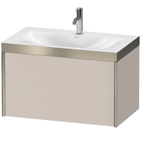 Furniture washbasin c-bonded with vanity wall mounted, XV4610OB191P