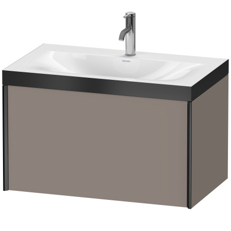 Furniture washbasin c-bonded with vanity wall mounted, XV4610OB243P