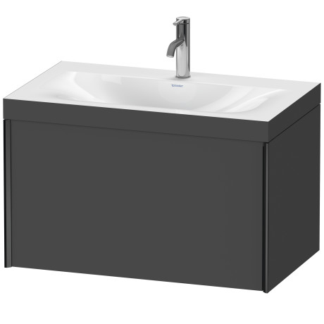 Furniture washbasin c-bonded with vanity wall mounted, XV4610OB249C