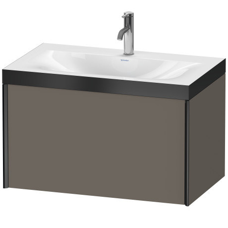 Furniture washbasin c-bonded with vanity wall mounted, XV4610OB290P