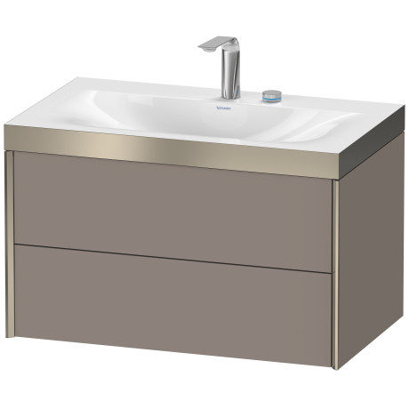 Furniture washbasin c-bonded with vanity wall mounted, XV4615EB143P
