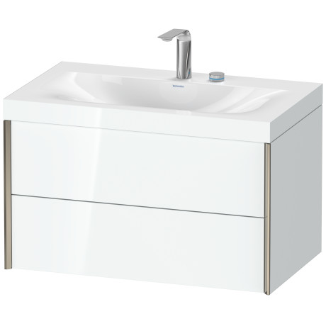 Furniture washbasin c-bonded with vanity wall mounted, XV4615EB185C