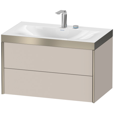 Furniture washbasin c-bonded with vanity wall mounted, XV4615EB191P