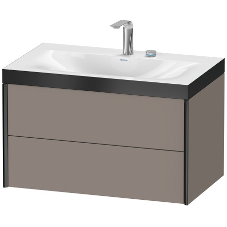 Furniture washbasin c-bonded with vanity wall mounted, XV4615EB243P