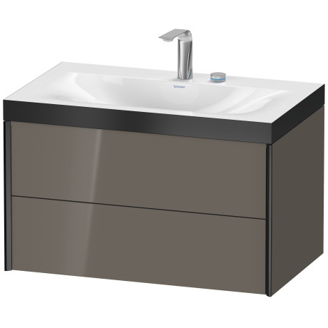Furniture washbasin c-bonded with vanity wall mounted, XV4615EB289P