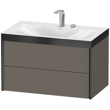 Furniture washbasin c-bonded with vanity wall mounted, XV4615EB290P