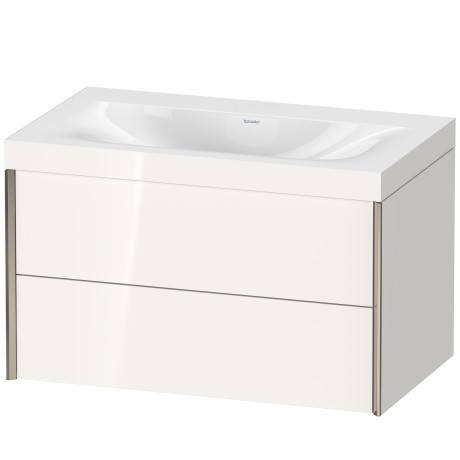 Furniture washbasin c-bonded with vanity wall mounted, XV4615NB122C