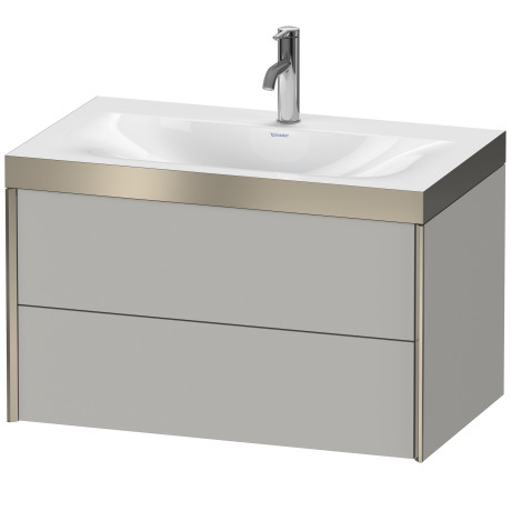 Furniture washbasin c-bonded with vanity wall mounted, XV4615OB107P