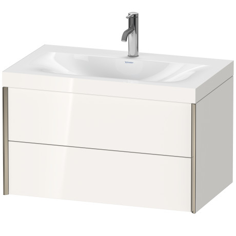 Furniture washbasin c-bonded with vanity wall mounted, XV4615OB122C