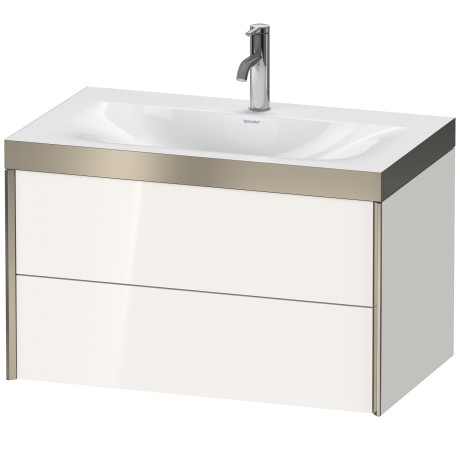 Furniture washbasin c-bonded with vanity wall mounted, XV4615OB122P