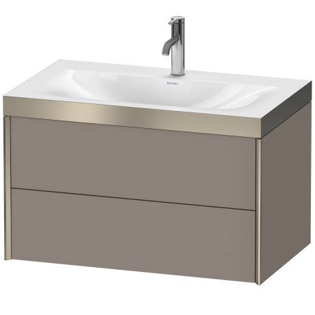 Furniture washbasin c-bonded with vanity wall mounted, XV4615OB143P