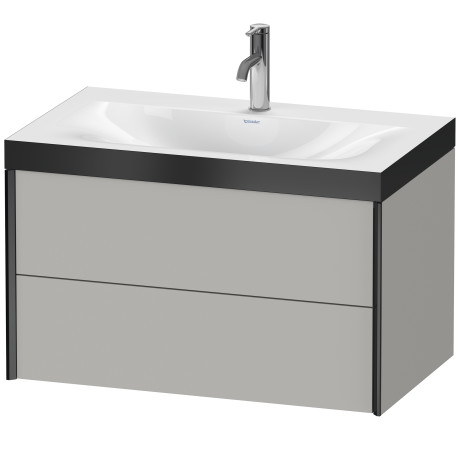 Furniture washbasin c-bonded with vanity wall mounted, XV4615OB207P