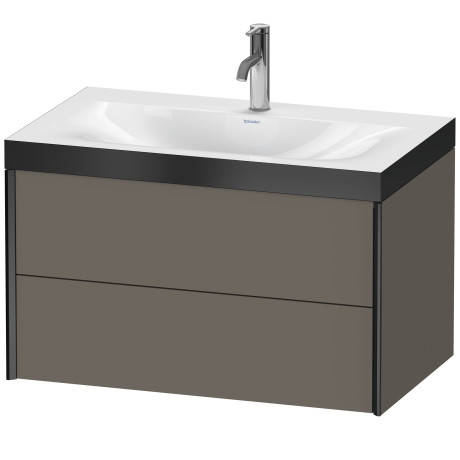 Furniture washbasin c-bonded with vanity wall mounted, XV4615OB290P