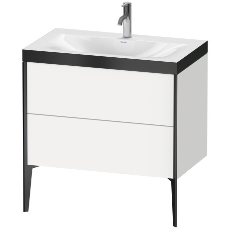 Furniture washbasin c-bonded with vanity floorstanding, XV4710OB218P