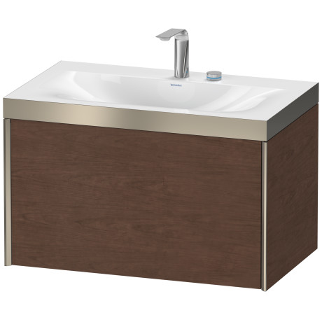 Furniture washbasin c-bonded with vanity wall mounted, XV4610EB113P
