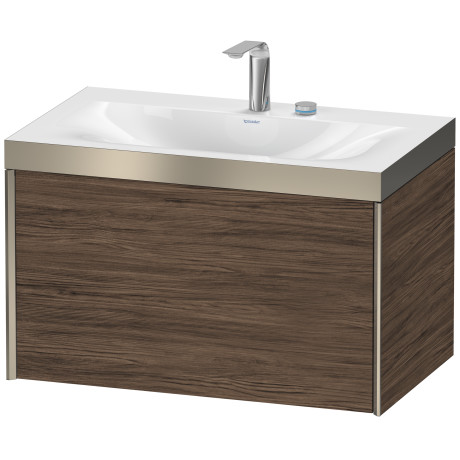 Furniture washbasin c-bonded with vanity wall mounted, XV4610EB121P