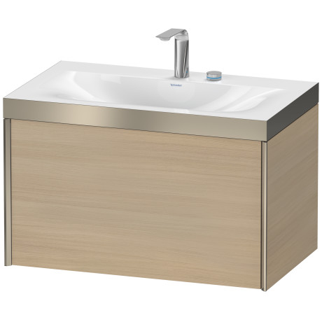 Furniture washbasin c-bonded with vanity wall mounted, XV4610EB171P