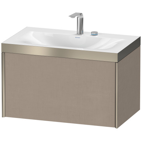 Furniture washbasin c-bonded with vanity wall mounted, XV4610EB175P