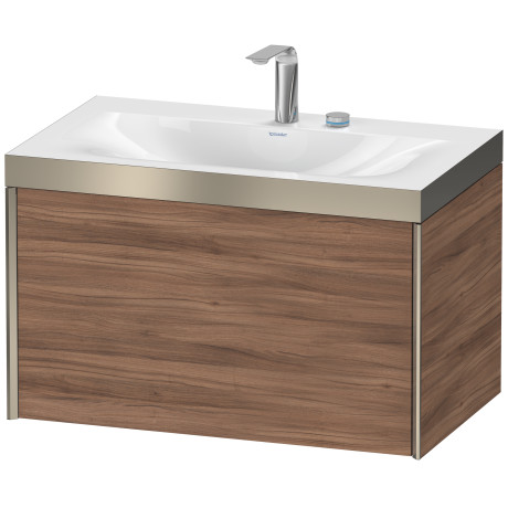 Furniture washbasin c-bonded with vanity wall mounted, XV4610EB179P