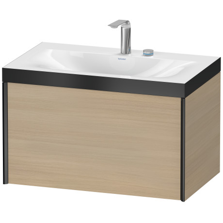 Furniture washbasin c-bonded with vanity wall mounted, XV4610EB271P