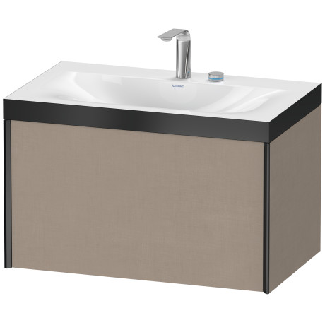 Furniture washbasin c-bonded with vanity wall mounted, XV4610EB275P