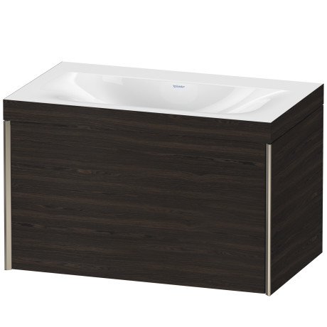 Furniture washbasin c-bonded with vanity wall mounted, XV4610NB169C
