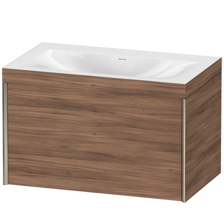 Furniture washbasin c-bonded with vanity wall mounted, XV4610NB179C