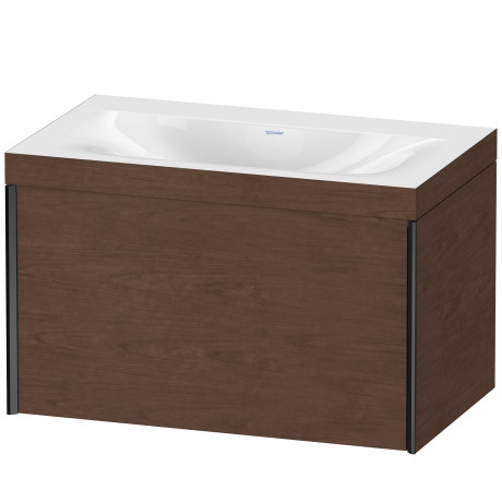Furniture washbasin c-bonded with vanity wall mounted, XV4610NB213C