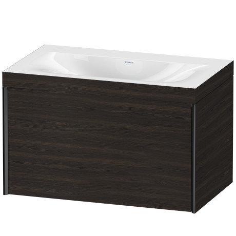Furniture washbasin c-bonded with vanity wall mounted, XV4610NB269C