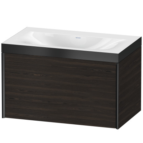 Furniture washbasin c-bonded with vanity wall mounted, XV4610NB269P