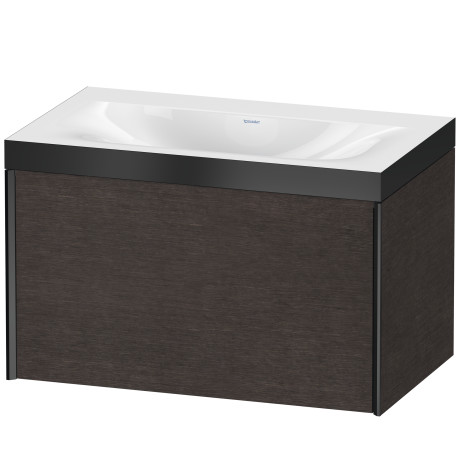 Furniture washbasin c-bonded with vanity wall mounted, XV4610NB272P
