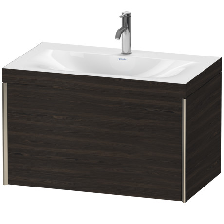 Furniture washbasin c-bonded with vanity wall mounted, XV4610OB169C