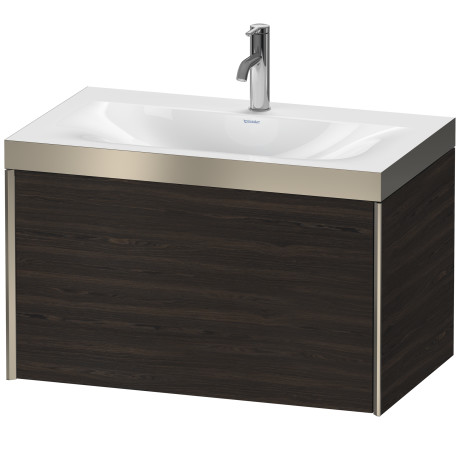 Furniture washbasin c-bonded with vanity wall mounted, XV4610OB169P
