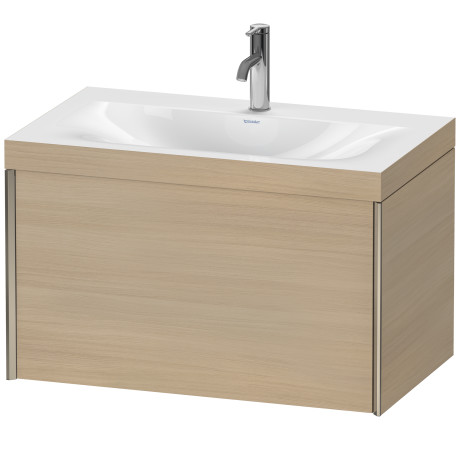 Furniture washbasin c-bonded with vanity wall mounted, XV4610OB171C