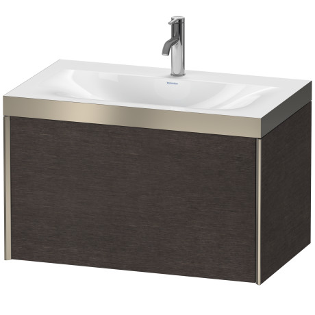 Furniture washbasin c-bonded with vanity wall mounted, XV4610OB172P