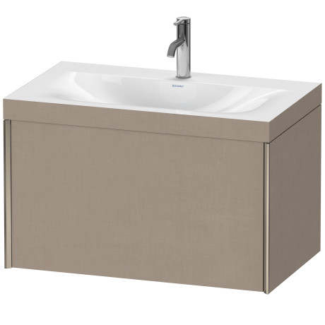Furniture washbasin c-bonded with vanity wall mounted, XV4610OB175C