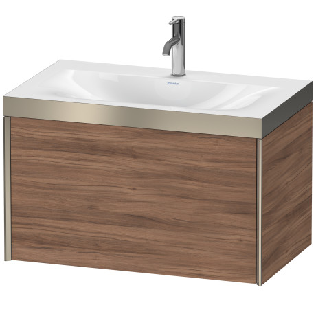 Furniture washbasin c-bonded with vanity wall mounted, XV4610OB179P