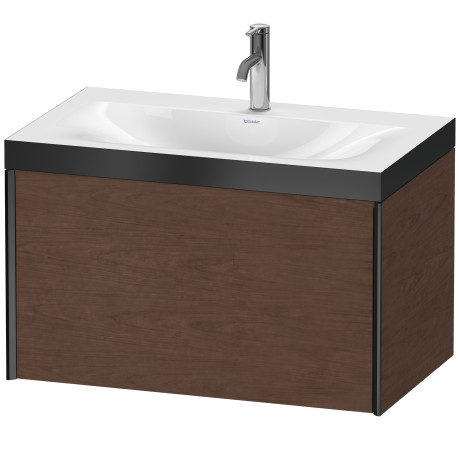 Furniture washbasin c-bonded with vanity wall mounted, XV4610OB213P