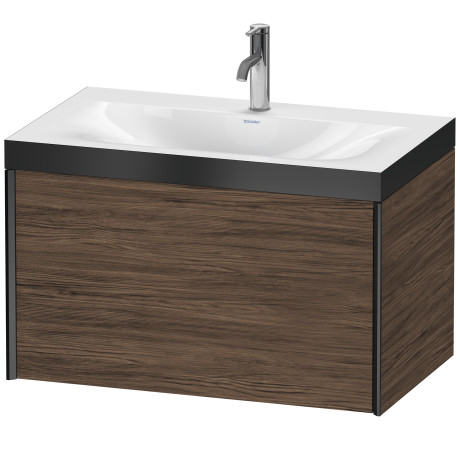 Furniture washbasin c-bonded with vanity wall mounted, XV4610OB221P