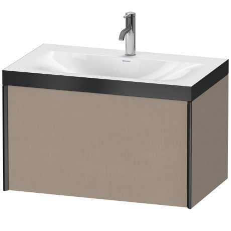 Furniture washbasin c-bonded with vanity wall mounted, XV4610OB275P