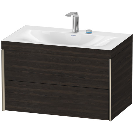 Furniture washbasin c-bonded with vanity wall mounted, XV4615EB169C
