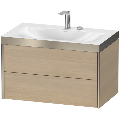 Furniture washbasin c-bonded with vanity wall mounted, XV4615EB171P