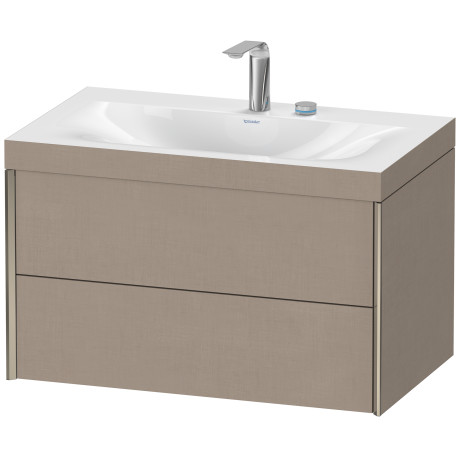 Furniture washbasin c-bonded with vanity wall mounted, XV4615EB175C