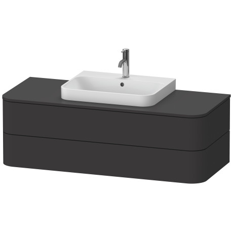 Vanity unit for console wall-mounted, HP497208080 for above-counter basin Happy D.2 Plus