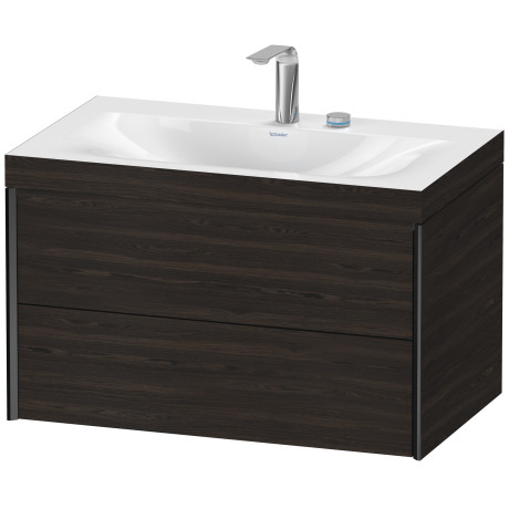 Furniture washbasin c-bonded with vanity wall mounted, XV4615EB269C